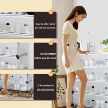 OrdenaMax - Guarda Más Zapatos en Menos Espacio