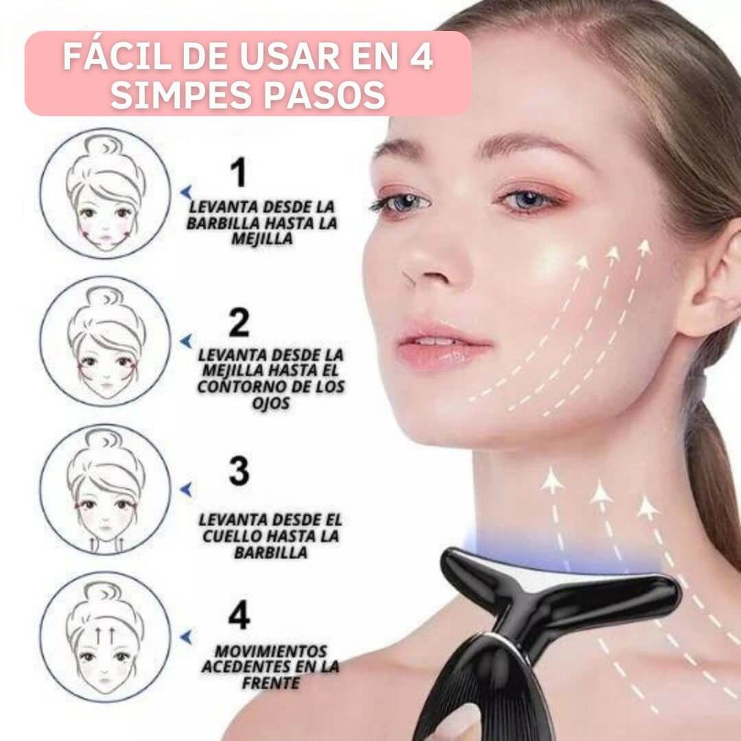 Masajeador facial de cuello