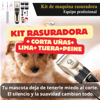 PetCut Pro - Corta el pelo sin asustar a tu mascota