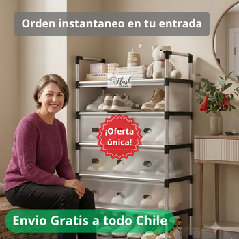 OrdenaMax - Guarda Más Zapatos en Menos Espacio