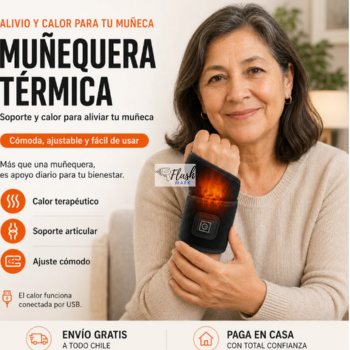 HeatCarpo - Alivia el dolor de muñeca con calor real