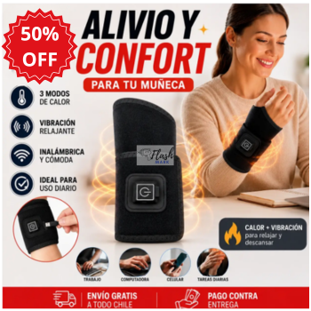 HeatCarpo - Alivia el dolor de muñeca con calor real