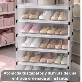 OrdenaMax - Guarda Más Zapatos en Menos Espacio