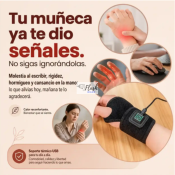 HeatCarpo - Alivia el dolor de muñeca con calor real