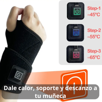 HeatCarpo - Alivia el dolor de muñeca con calor real