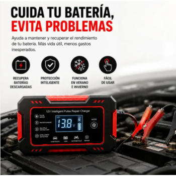 AutoVolt 12/24 - Batería Lista Antes de Salir