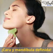 Gua sha + rodillo facial de regalo